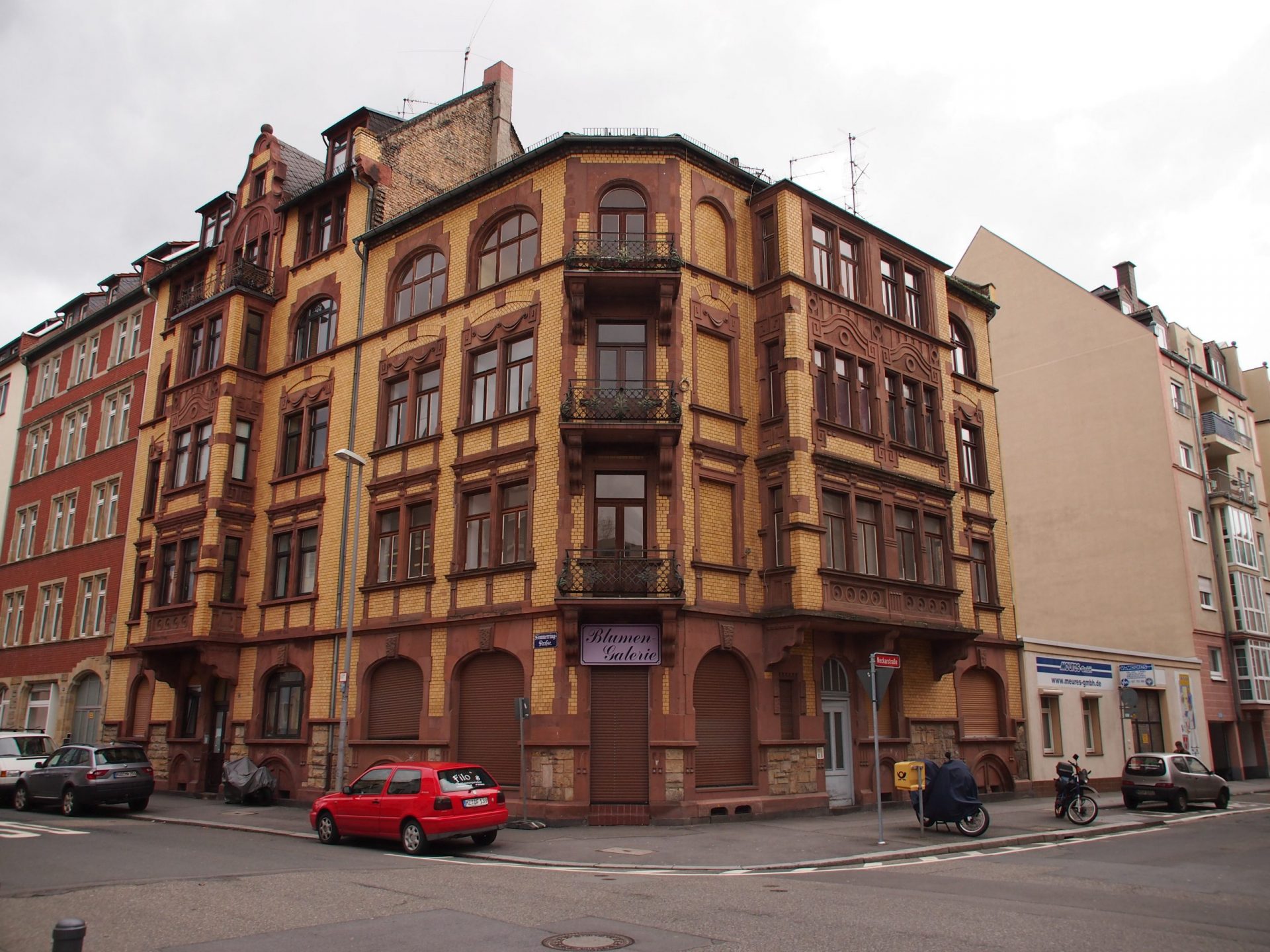 Neckarstrasse 1 Frontansicht vor Sanierung