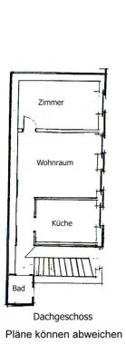 Hübsche 2 ZKB Dachgeschoss-ETW (Nähe Taunusstrasse) - Bild2