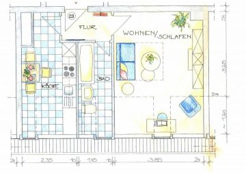 *Gute Kapitalanlage* Charmantes, helles Appartement in der Innenstadt von Frankfurt - Bild1