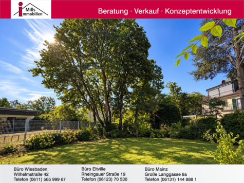 Interessantes Baugrundstück (Abrissgrundstück) Wiesbaden – Konrad-Adenauer-Ring 71, 65187 Wiesbaden, Grundstück gemischt genutzt