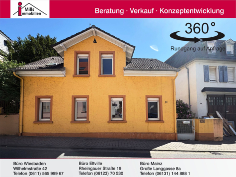 Charmantes Einfamilienhaus mit privatem Innenhof in ruhiger Lage, 55276 Oppenheim, Einfamilienhaus