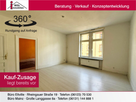Charmante, freigestellte Eigentumswohnung mit Balkon in Top-Lage von Frankfurt-Bockenheim, 60487 Frankfurt am Main, Wohnung