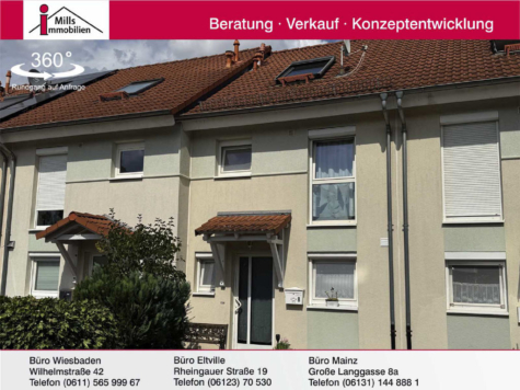 Haus statt Wohnung: Charmantes Einfamilienhaus mit Terrasse und Garten, 55129 Mainz, Wohnung