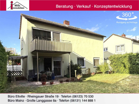 Perfektes, freistehendes Einfamilienhaus mit Terrasse und Garten in ruhiger Lage, 55120 Mainz, Einfamilienhaus