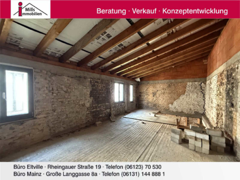 Maisonette-Wohnung zum Selbstausbau im Loftstil in super Wohnlage der Mainzer Neustadt, 55118 Mainz, Maisonettewohnung