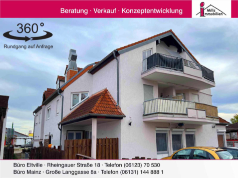 Großzügige, moderne 4 ZKB-Eigentumswohnung mit Balkon in Oppenheim, 55276 Oppenheim, Wohnung