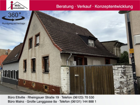 Charmantes und denkmalgeschütztes Einfamilienhaus mit kleinem Garten im Ortskern von Mainz-Bretzenheim, 55128 Mainz, Einfamilienhaus