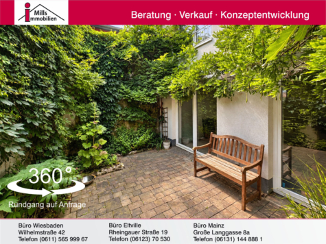 Liebevoll saniertes Einfamilienhaus mit hübschen Innenhof in guter Lage, 55126 Mainz, Einfamilienhaus