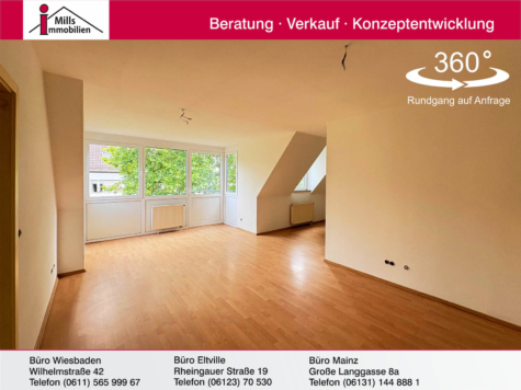 Mainz-Neustadt: Top 2 ZKB-Eigentumswohnung in schöner Lage, 55118 Mainz, Etagenwohnung