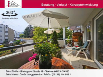 Schöne helle Eigentumswohnung mit Aufzug und großem Balkon, 65385 Rüdesheim am Rhein, Wohnung