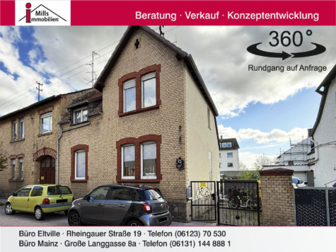 Hübsches Einfamilienhaus mit Terrasse und schönem Garten, 65366 Geisenheim, Einfamilienhaus