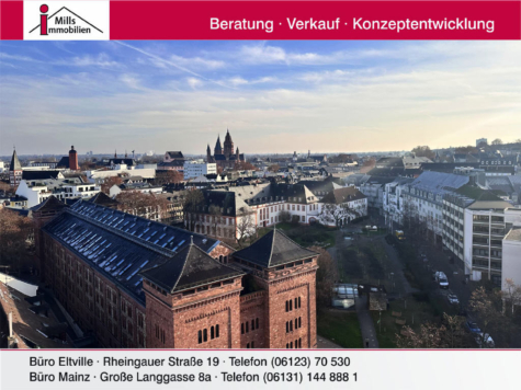 Top Eigentumswohnung mit wunderschönem Blick über die Stadt, 55116 Mainz, Wohnung