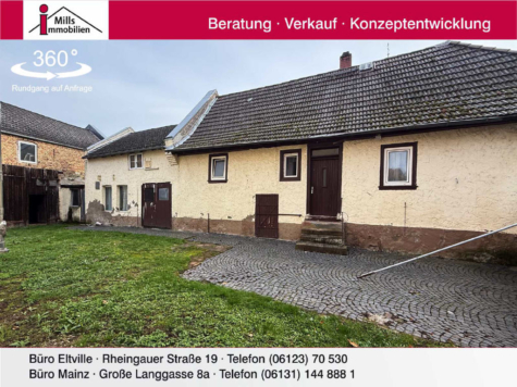 Einfamilienhaus mit Nebengebäude in Kiedrich, 65399 Kiedrich, Einfamilienhaus