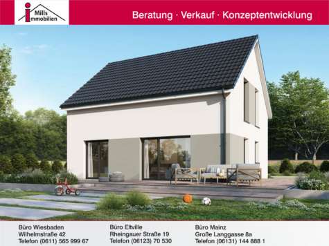 Schönes Baugrundstück ideal für ein freist. Einfamilienhaus in naturnaher Ortsrandlage, 65388 Schlangenbad, Einfamilienhaus