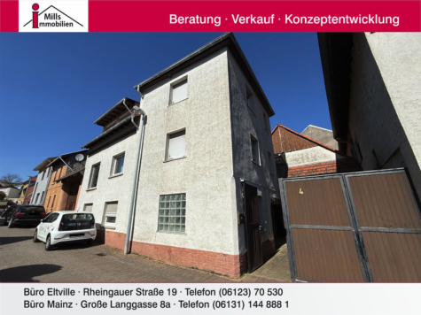 Charmantes Einfamilienhaus mit Balkon in ruhiger Lage von Engelstadt, 55270 Engelstadt, Einfamilienhaus