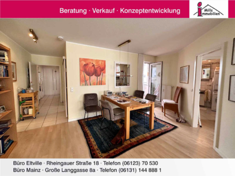 Mainz-Altstadt: Top gepflegte 3 ZKB-Eigentumswohnung mit Balkon und Aufzug, 55116 Mainz, Wohnung