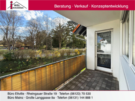 Wunderschöne 3 ZKB-Wohnung mit sonnigem Balkon in Top-Lage von Sprendlingen, 55576 Sprendlingen, Wohnung
