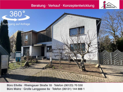 Tolles, freistehendes 1-2 Familienhaus mit Praxisräumen und großem Garten, 55268 Nieder-Olm, Wohn- und Geschäftshaus