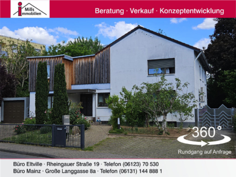 Solides, freistehendes 1-2 Familienhaus mit vielen Nutzungsmöglichkeiten/Ausbaumöglichkeiten und großem Garten, 55268 Nieder-Olm, Wohn- und Geschäftshaus