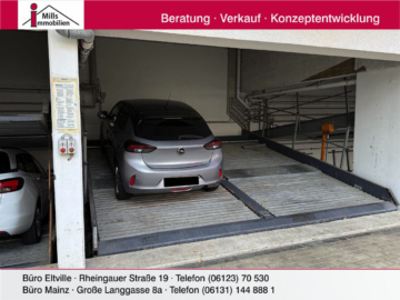 Gut anfahrbarer Stellplatz im Doppelparker in zentraler Lager der Mainzer Altstadt, 55116 Mainz, Außenstellplatz