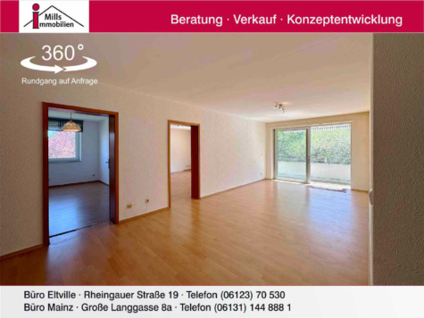 Große Eigentumswohnung mit Aufzug und Blick ins Grüne, 55122 Mainz, Wohnung