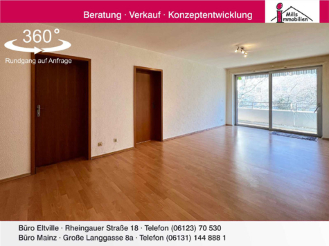 Große Eigentumswohnung mit Aufzug und Blick ins Grüne, 55122 Mainz, Wohnung