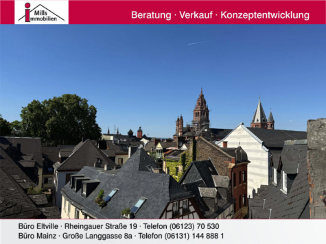 Charmantes kleines Altstadthaus mit Ladenfläche in zentraler und ruhiger Lage, 55116 Mainz, Einfamilienhaus