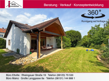 Freistehendes Einfamilienhaus mit Terrasse auf großem Grundstück, 55291 Saulheim, Einfamilienhaus