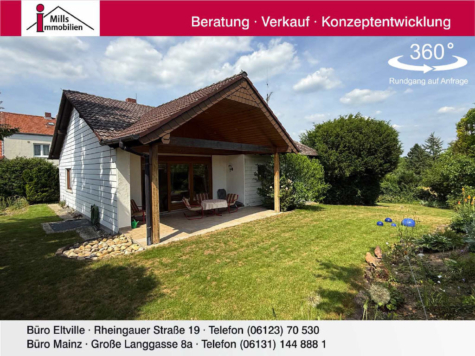 Freistehendes Einfamilienhaus mit Terrasse auf großem Grundstück, 55291 Saulheim, Einfamilienhaus
