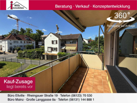 Top geschnittene 4-ZKB Eigentumswohnung mit Balkon in guter Lage, 65201 Wiesbaden, Wohnung