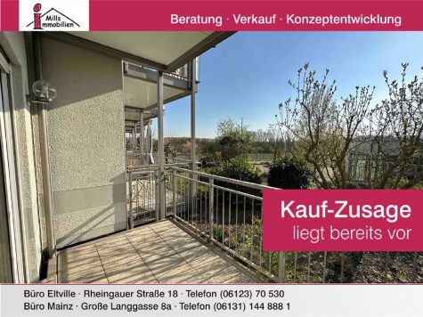 In Seniorenresidenz – Schönes sonniges Apartment mit Balkon und Aufzug, 65366 Geisenheim, Wohnung