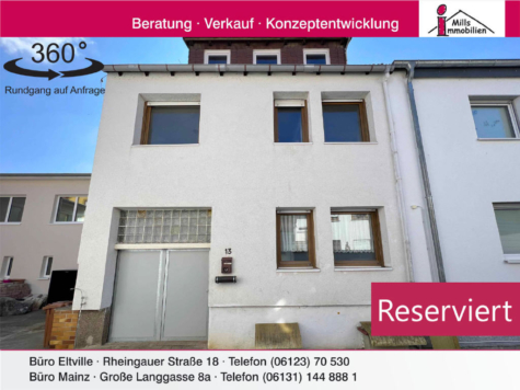 Sanierungsbedürftiges Einfamilienhaus mit Balkon und Garten in ruhiger Lage von Essenheim, 55270 Essenheim, Einfamilienhaus