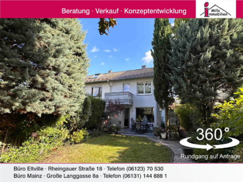 Schönes Reihenendhaus mit hübschem Süd-West Garten, 55126 Mainz, Reiheneckhaus