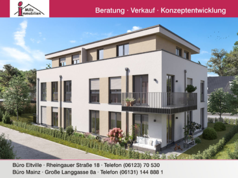 Exklusive Neubau Erdgeschosswohnung, 55124 Mainz, Wohnung