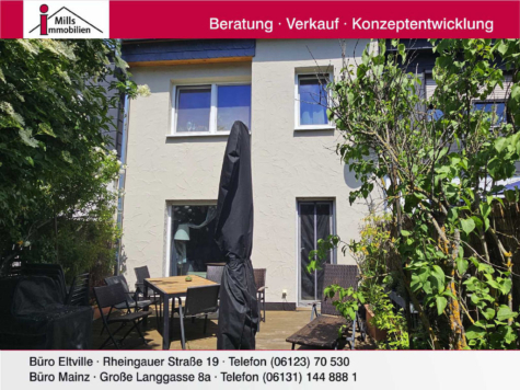 Schönes Einfamilienhaus mit Terrasse und sonnigem Garten in toller Lage, 65462 Ginsheim-Gustavsburg, Reihenhaus