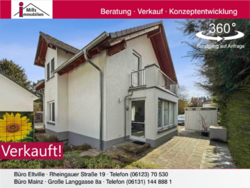 Top gepflegtes Einfamilienhaus mit Balkon, Terrasse und kleinem Garten, 55129 Mainz, Einfamilienhaus