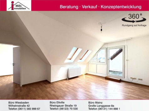 Gepflegte Eigentumswohnung mit Balkon und Aufzug in der schönen Pro Seniore Residenz Frankenhöhe, 55129 Mainz, Etagenwohnung