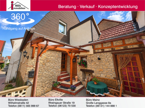 Charmantes Eigenheim mit Potenzial in beliebter Lage von Gau-Algesheim, 55435 Gau-Algesheim, Reihenmittelhaus