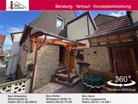 Charmantes Eigenheim mit Potenzial in beliebter Lage von Gau-Algesheim, 55435 Gau-Algesheim, Reihenmittelhaus