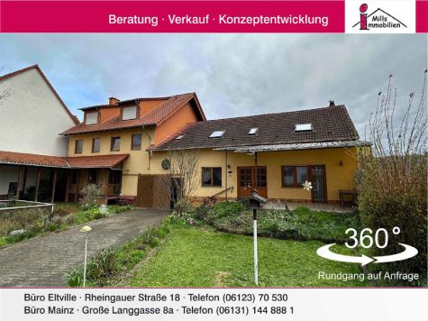 2 Häuser – 1 Preis mit Hof und Garten in idyllischer Lage von St. Johann, 55578 Sankt Johann, Einfamilienhaus