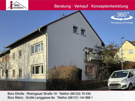 Großzügiges 2-3 Familienhaus mit schönem Garten und Terrasse in guter Lage von Rüdesheim, 65385 Rüdesheim am Rhein, Einfamilienhaus