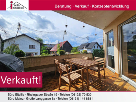 Helle Eigentumswohnung mit großzügigem Balkon in Ortsrandlage, 55276 Oppenheim, Wohnung