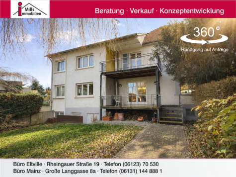 Repräsentatives freistehendes 1-2 Familienhaus mit außergewöhnlich viel Platz, 64331 Weiterstadt (Gräfenhausen), Einfamilienhaus