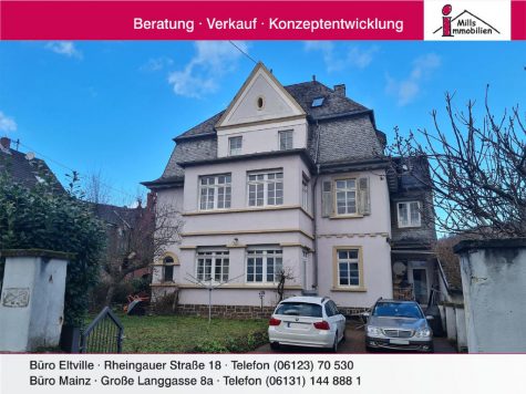 Traumhafte historische Altbau-Villa in Münster-Sarmsheim, 55424 Münster-Sarmsheim, Zweifamilienhaus