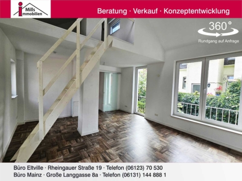 Liebevoll saniertes Einfamilienhaus mit hübschen Innenhof in guter Lage, 55126 Mainz, Etagenwohnung
