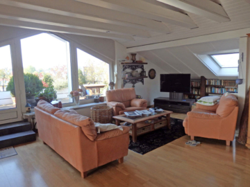 WOHNEN UND/ODER ARBEITEN - Lichtdurchflutete Penthouse-Wohnung mit Loggia und Sauna - Bild2