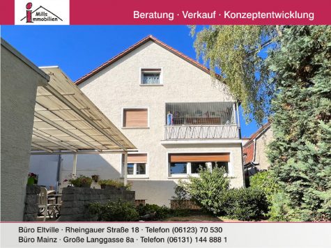 Großes, sehr gepflegtes 5 Parteienhaus in guter Lage mit schönem Grundstück, 55129 Mainz, Einfamilienhaus
