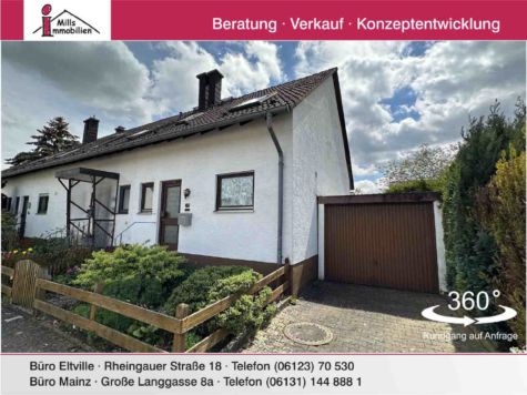 Schönes Einfamilienhaus mit Garten und Terrasse in Top-Lage von Mainz-Ebersheim, 55129 Mainz, Wohnung