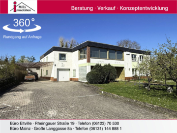 Rüdesheim: Wohnhaus mit 4 Apartments, 3 ZKB- und 2 ZKB-Wohnung mit Garten, 65385 Rüdesheim am Rhein, Einfamilienhaus