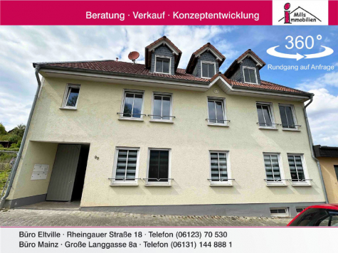 **Tolle Kapitalanlage in Partenheim** Modernes 4 Parteienhaus mit Scheune und großem Garten, 55288 Partenheim, Einfamilienhaus